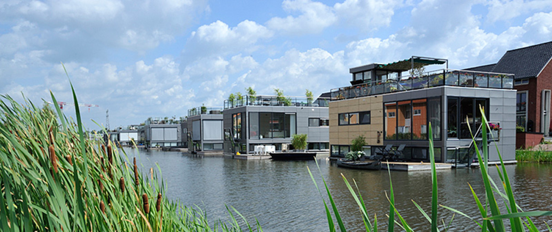 Drijvende woningen Utrecht